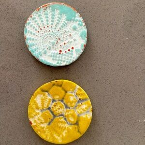 Beautiful Anthropologie coasters !